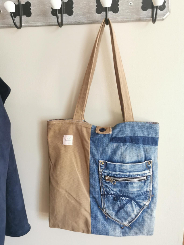 Sac à main #87 - Mélange de matières pour un style unique