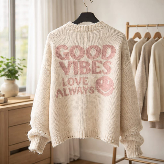 Strickpullover  (Gr. 42-48)