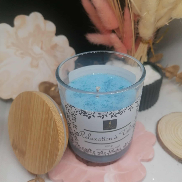 Bougie " Relaxation à Tahiti"