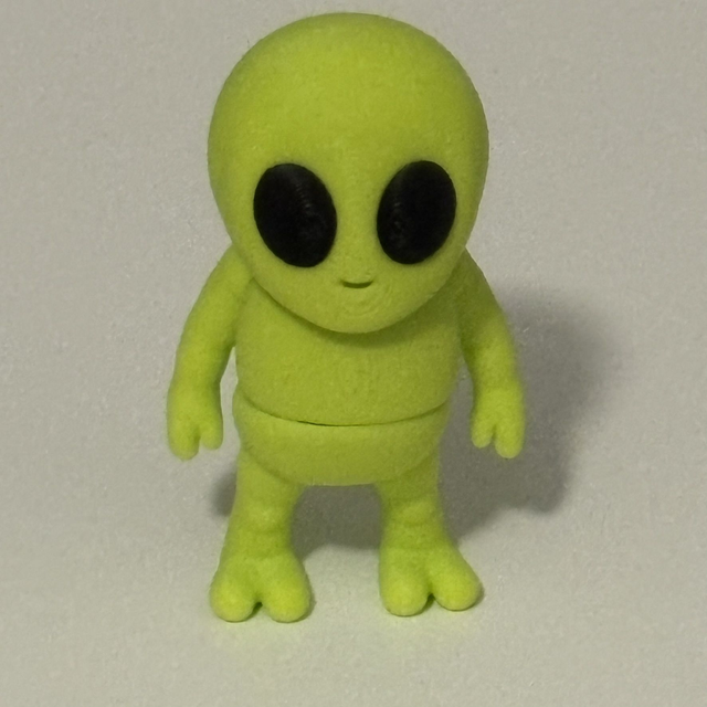 3D Printed Alien Man 