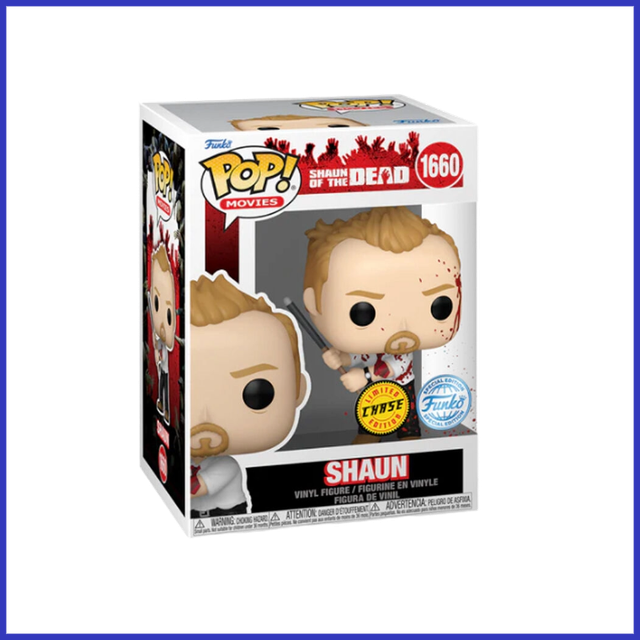 POP figure Shaun of the Dead Shaun Exclusive Chase