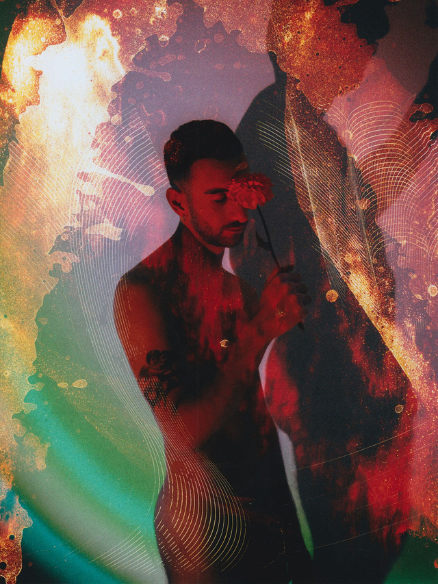 Portrait nu, Retouche Argentique