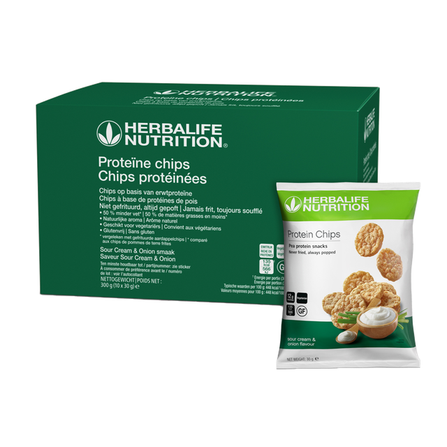 Chips Cream &amp; onion - 10 sachets de 30 g