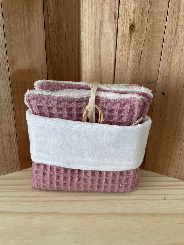 Lingettes X7 et panière 