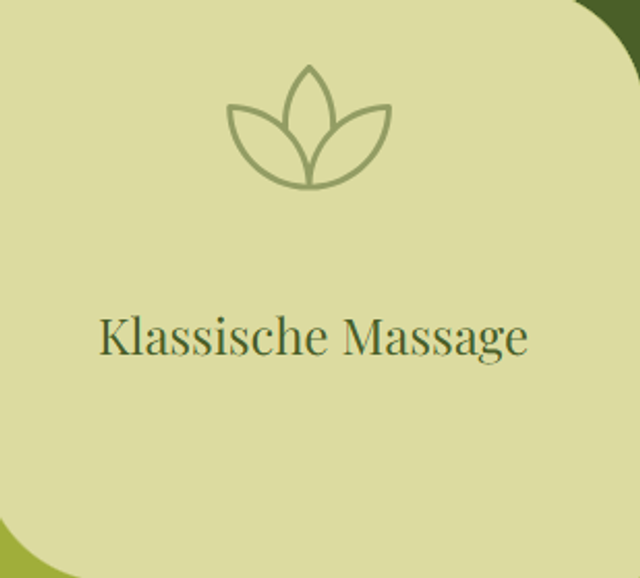 Klassische Massage