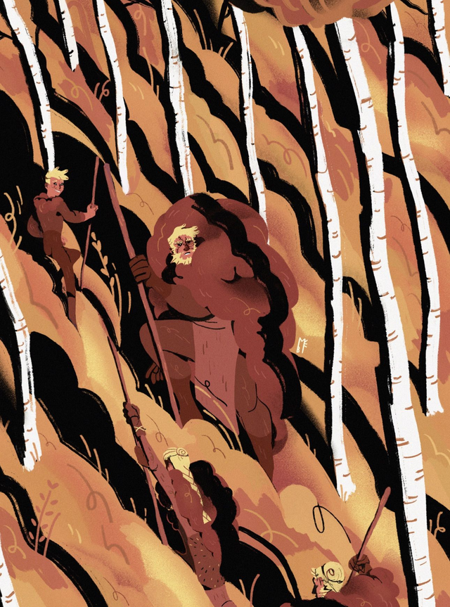 "The Road Is All" Postcard Print