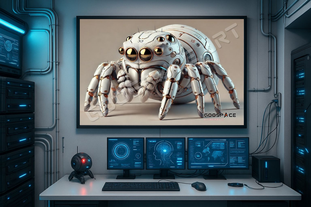 Cadre Araignée Cybernétique (03)