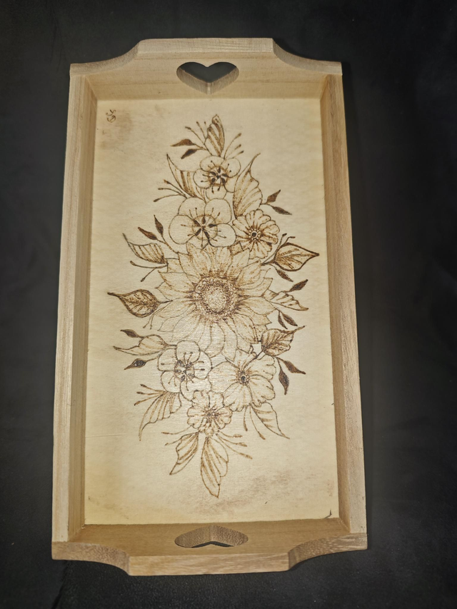 Mini plateau tournesol 