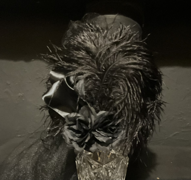 Victorian Style Hat (Black)