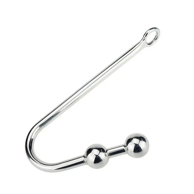 Anal Haken Edelstahl 2er