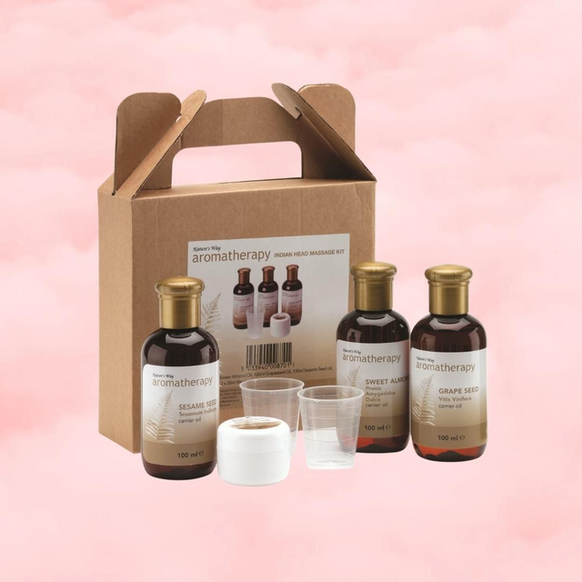 Indian head massage kit - Natures way aromatherapy 