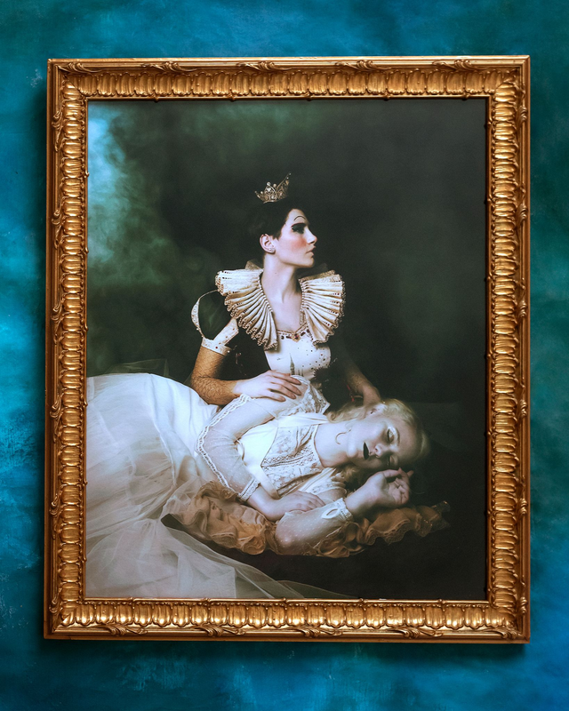 Tirage "Les Reines" encadré