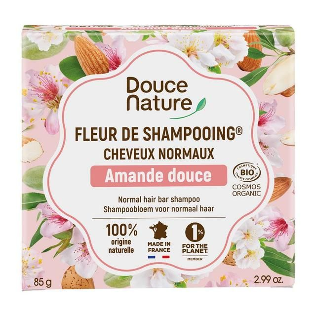 Fleur de Shampoing Cheveux Normaux 85g Solide | Douce Nature