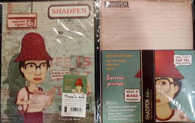 Shadpen kirjepaperisetti