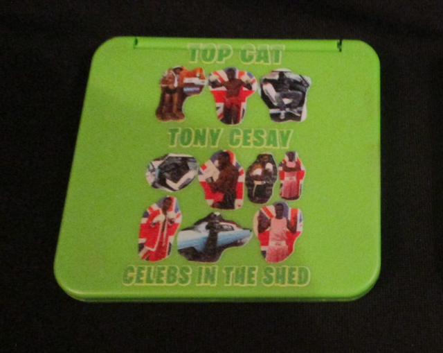 Tony Cesay (Green &amp; Yellow Logo) Ten Photographs On BRIGHT GREEN Compact Mirror (ABA Champion Boxer) 