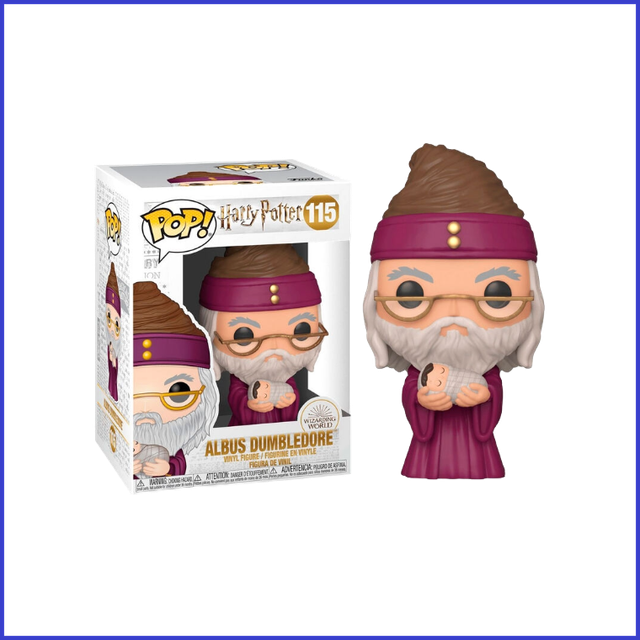 POP figure Harry Potter Dumbledore with Baby Harry #115