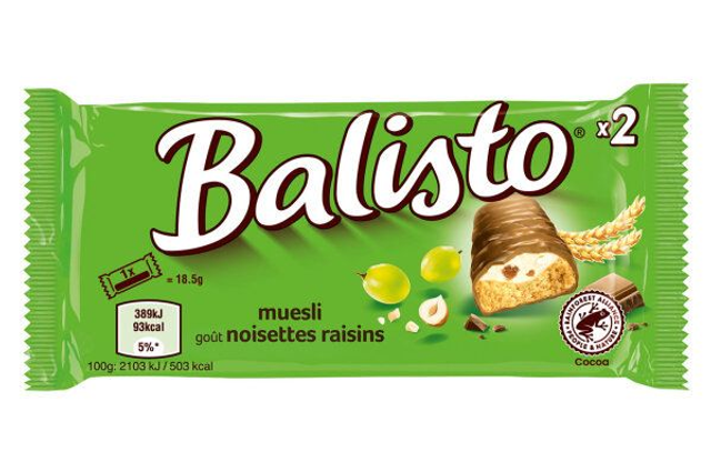 Balisto noisettes raisins