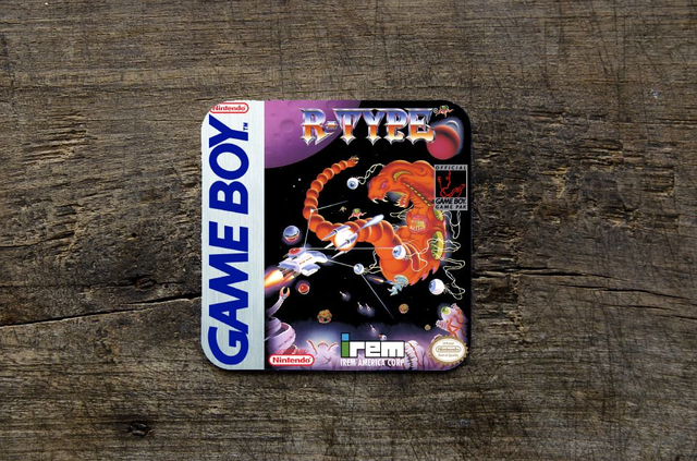 Nintendo Gameboy R-Type Printed MDF Coaster