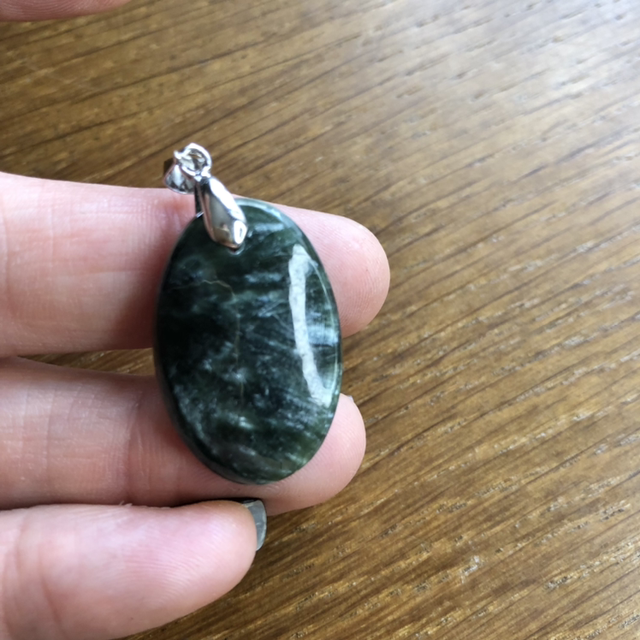 Pendentif Séraphinite AA 