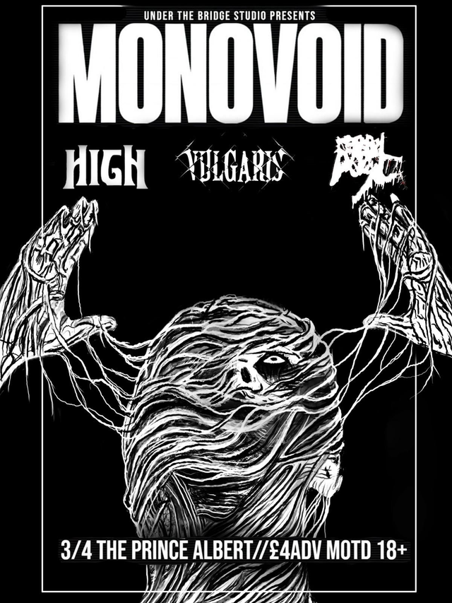 Monovoid + High + Vulgaris + Cerebral Autophagy at the Albert 3rd April 