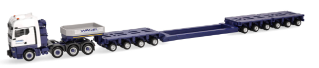 MAN TG Tieflader WASEL Herpa 1:87