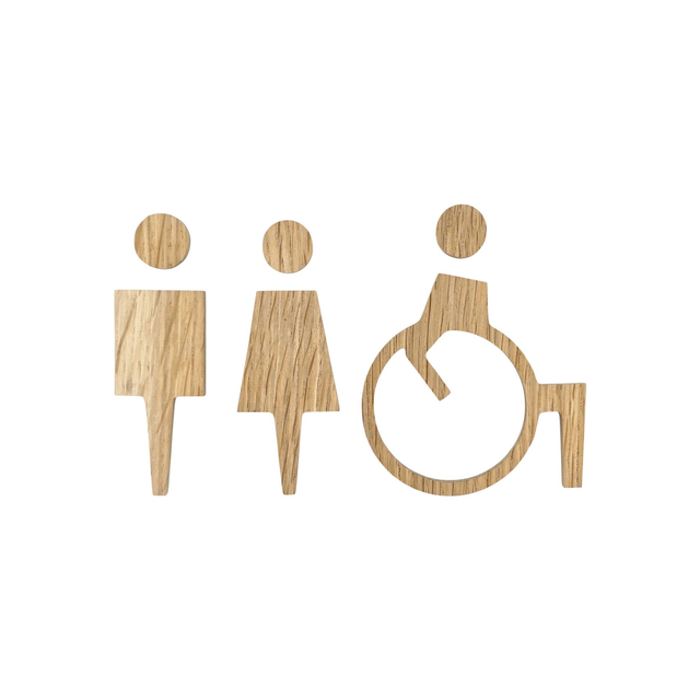 Signalétique pour vos toilettes PMR