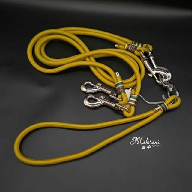 Koppelleine senfgelb