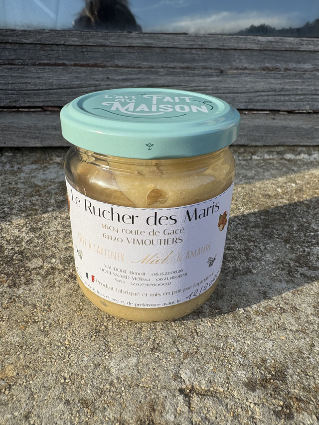 Pâte à tartiner Miel/Amandes