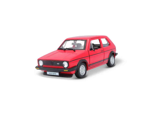 VW golf Mk1 GTI rouge burago 21089 1/24