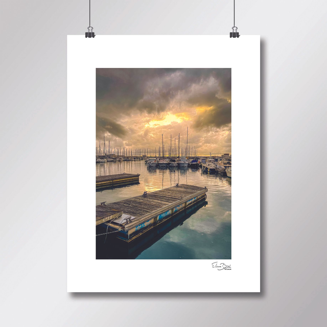 Affiche « Sous la pluie »