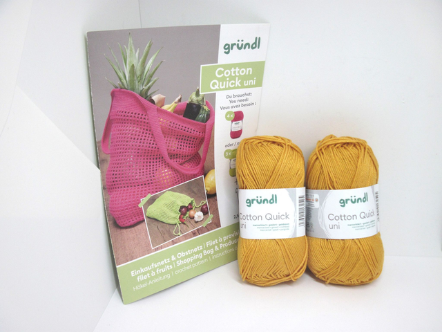 Kit  filet à provisions 100% coton    