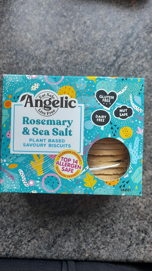 Angelic Rosemary &amp;Seasalt savoury biscuits