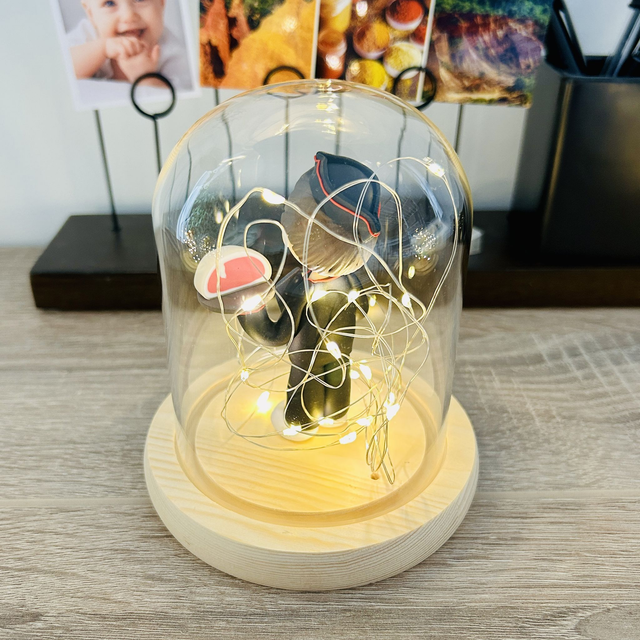 Cloche lumineuse l'artisan boucher charcutier