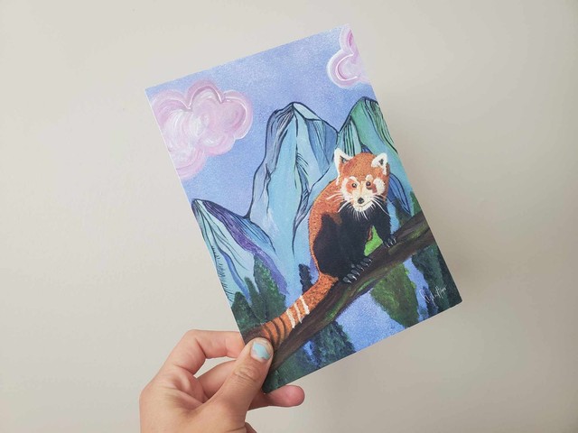 &quot;Little Panda&quot; Print