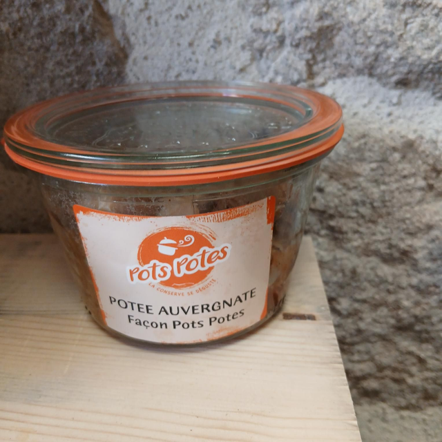 Potée Auvergnate 250g Haute Loire dont 1 euro de consigne 