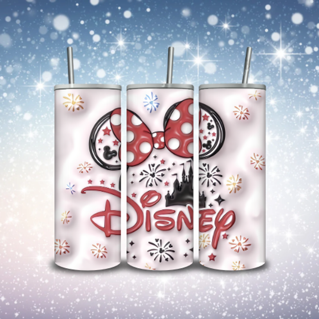 Tumbler 3D Disney Minnie
