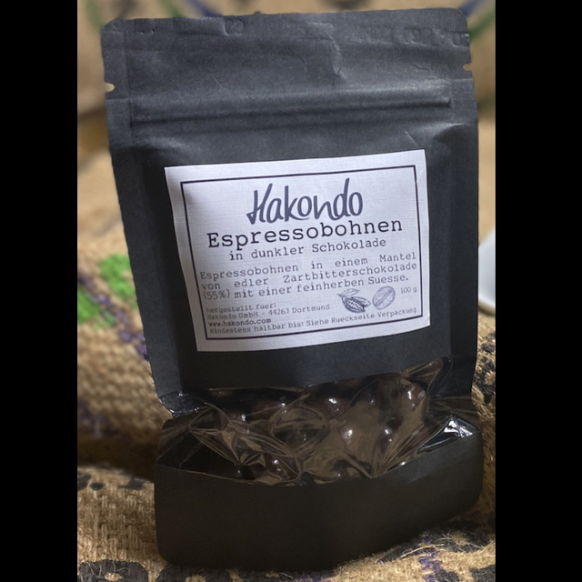 Espressobohnen in Schokolade