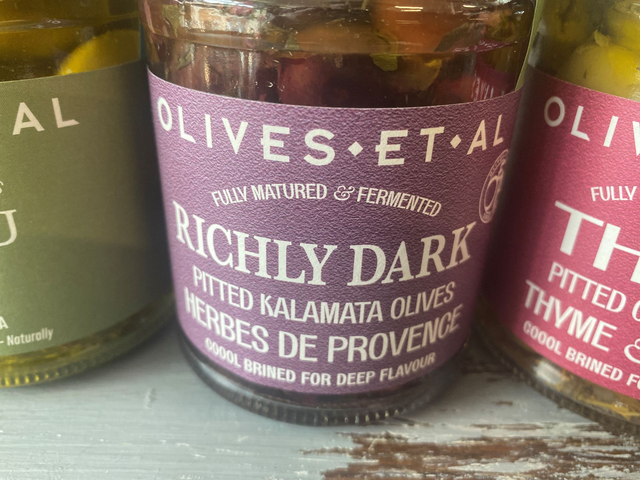Olives.ET.AL Richly Dark Pitted Kalamata olives 