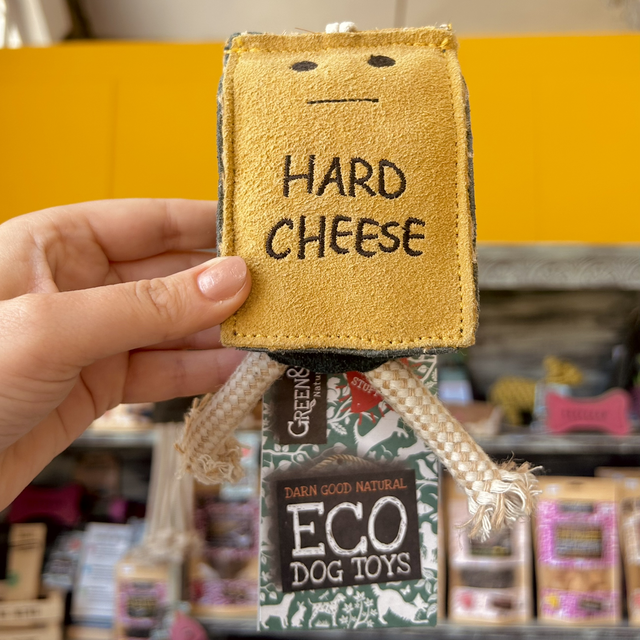 Green &amp; Wild&#039;s Hard Cheese, Eco Dog Toy
