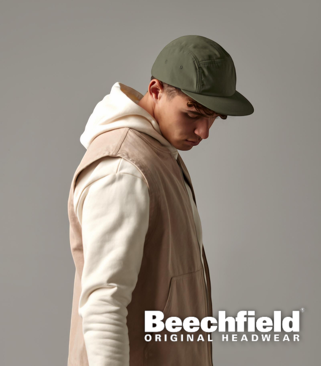🧢 CASQUETTE BEECHFIELD CAMPER OUTDOOR À 5PANS NYLON  
