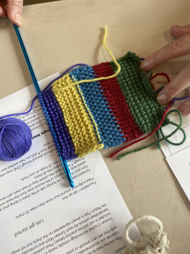 ON DEMAND - Introduction to Tunisian Crochet