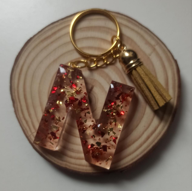 Porte clé lettre - N 