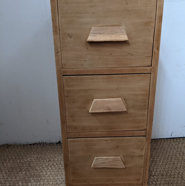 Caisson en bois 3 tiroirs