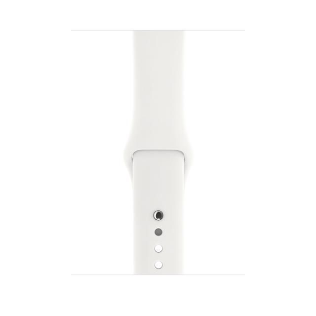 APPLE Watch Series 3 38mm Wit sportbandje.