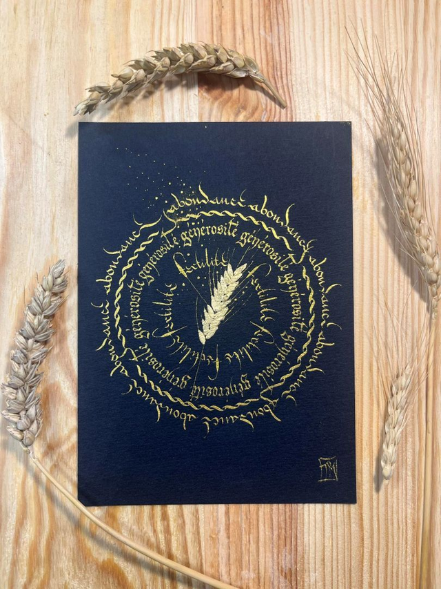 Mandaligraphie Fertilité