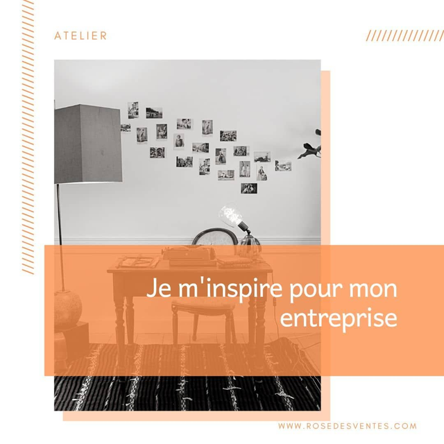 Atelier Je m'inspire pour mon entreprise