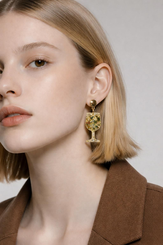 Boucles Wild Glow West -Collection Champagne