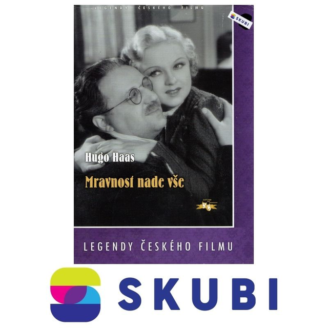 DVD Mravnost nade vše - Hugo Haas - Legendy českého filmu - CZ