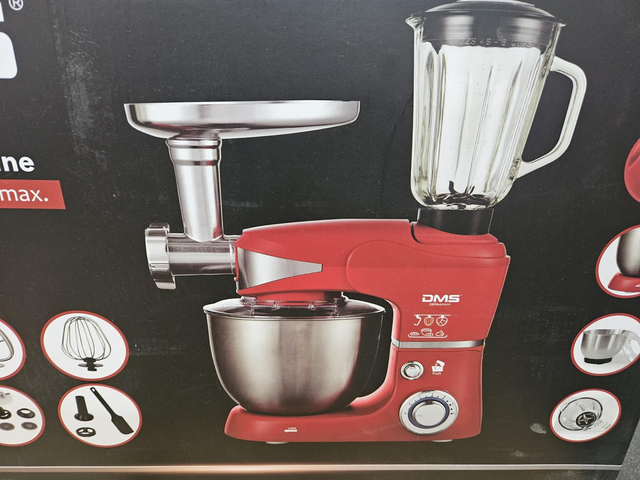 DMS 3 in 1 Küchenmaschine Rührmaschine 5 Liter
