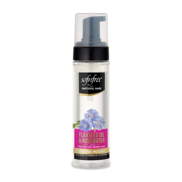  SNF: Flaxseed & Rosewater Foam Wrap Mousse 200ml 